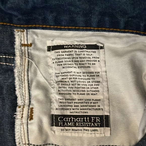 Carhartt Flame Resistant Jeans 34x32” - Picture 3 of 4